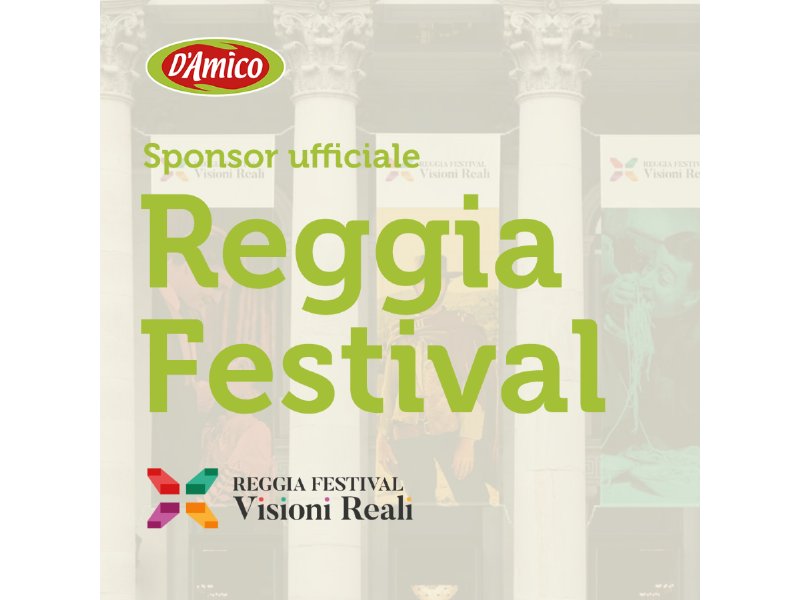 D’Amico sponsor ufficiale di “Reggia Festival – Visioni reali”