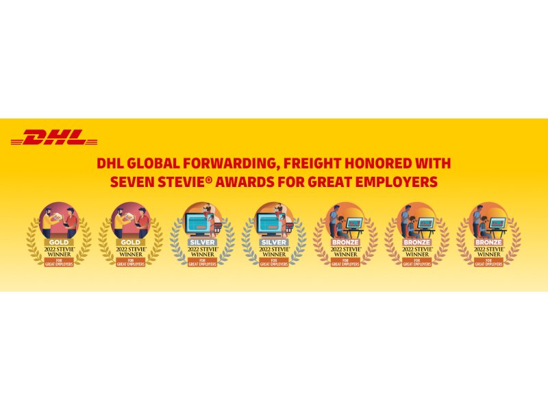 Dhl Global Forwarding, Freight premiata agli Stevie Award 2022