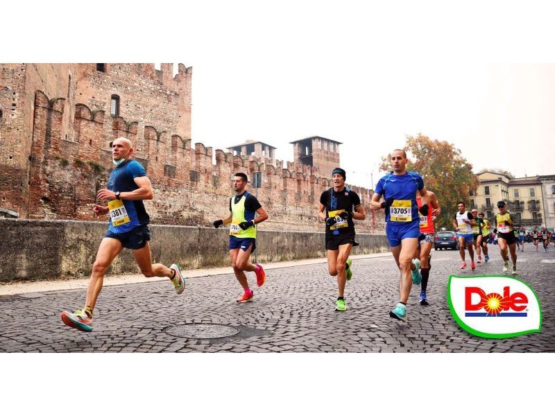 Dole è bronze sponsor di Verona Marathon