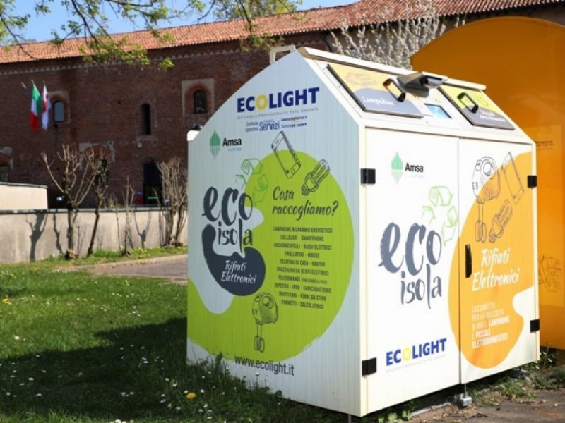 EcoIsole Raee di Ecolight: raccolte 20 tonnellate di smartphone e piccoli elettrodomestici