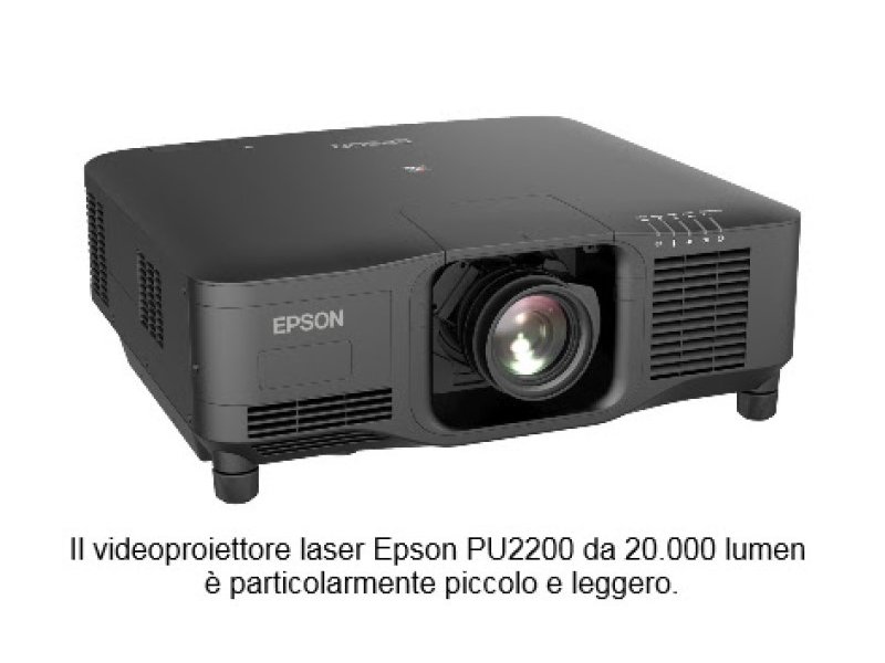 Epson presenta la nuova generazione di videoproiettori laser 3LCD ultraleggeri ad alta luminosità