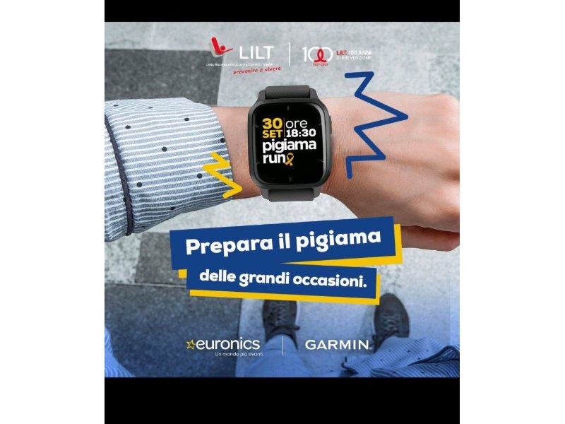 Euronics corre per la solidarietà al fianco di LILT