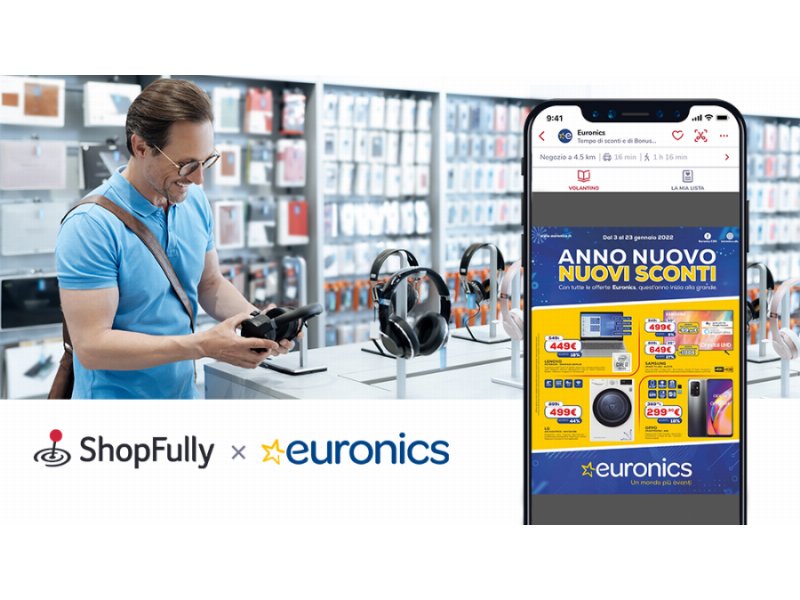 Euronics punta sull’intelligenza artificiale di Shopfully