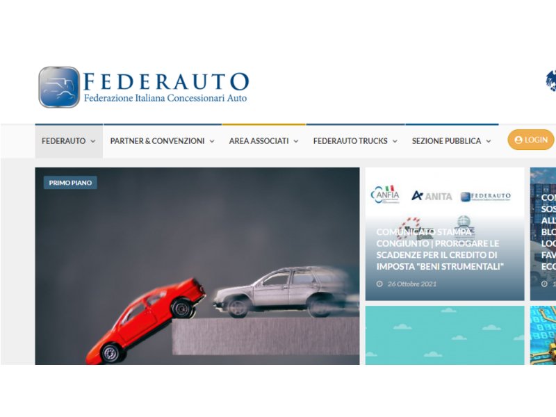 Federauto: mercato auto gennaio -19,7%