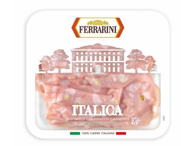 Ferrarini presenta a Cibus la mortadella Italica affettata in vaschetta