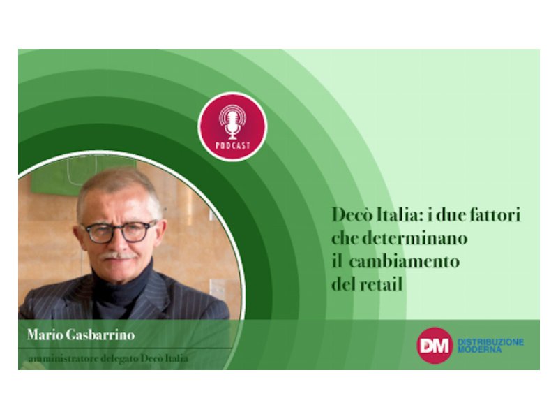 Gasbarrino (Decò Italia): i due fattori che determinano il cambiamento del retail