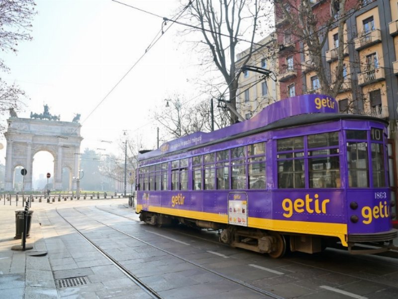 Getir debutta in comunicazione a Milano