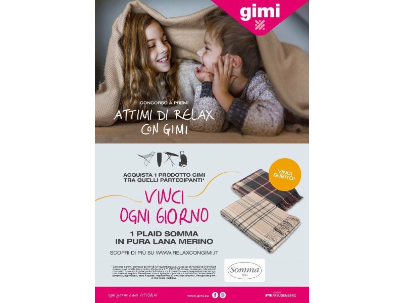 Gimi: sì al concorso a premi