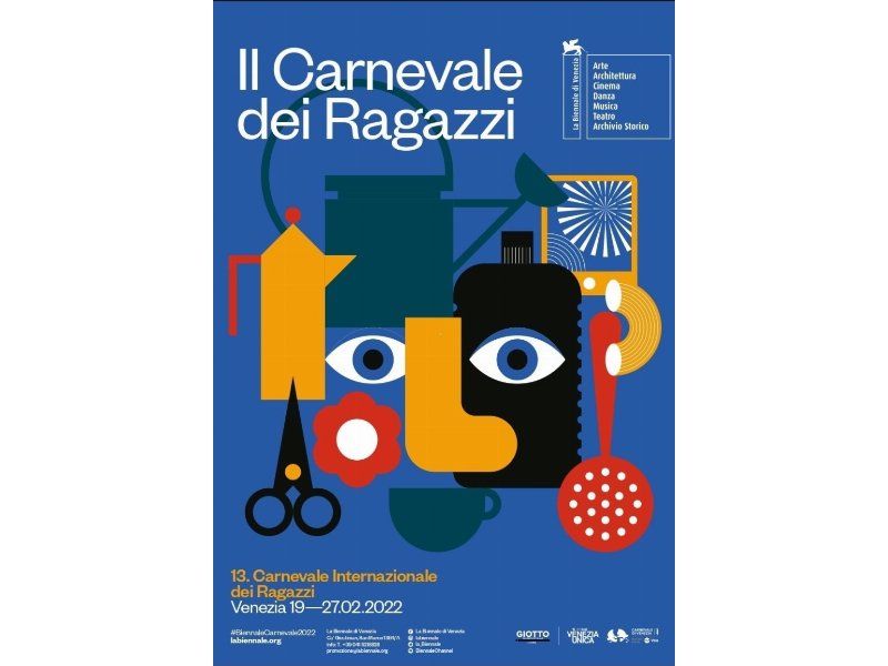 Giotto Colore ufficiale del 13. Carnevale Internazionale dei Ragazzi della Biennale di Venezia