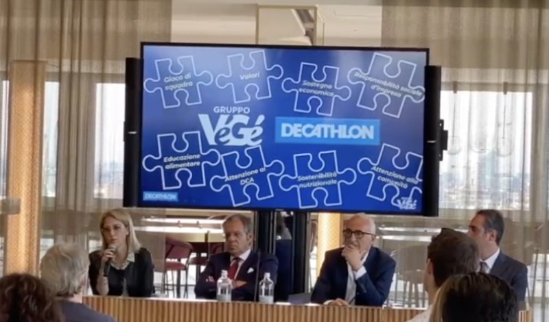 Gruppo Végé e Decathlon presentano un progetto di sostenibilità nutrizionale