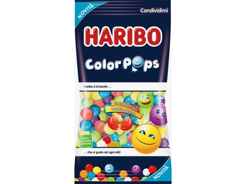 Haribo lancia le Color pops