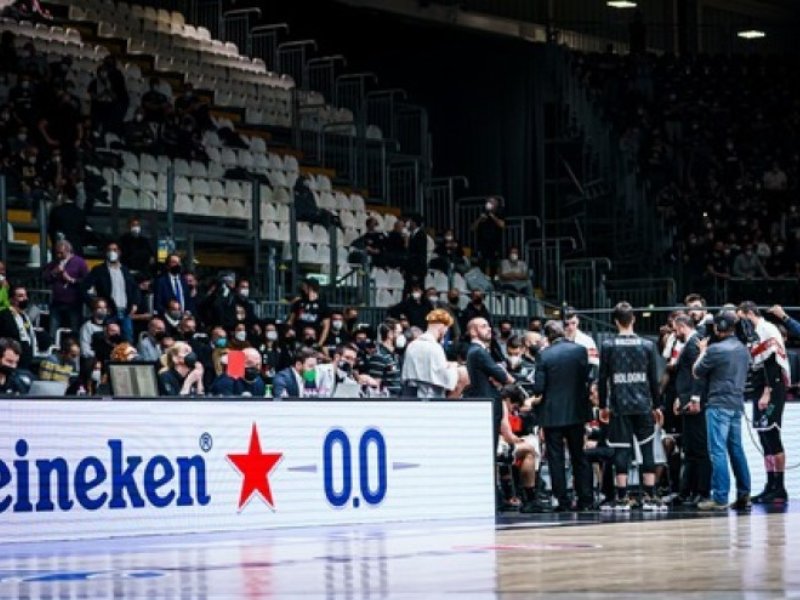 Heineken 0.0 è Official beer partner di Virtus Segafredo Bologna