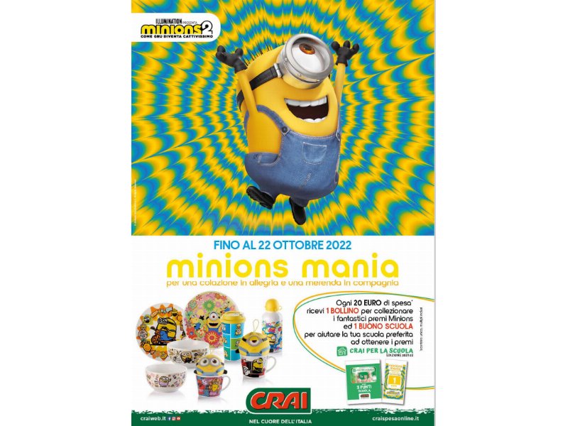 I Minions protagonisti della nuova short collection Crai