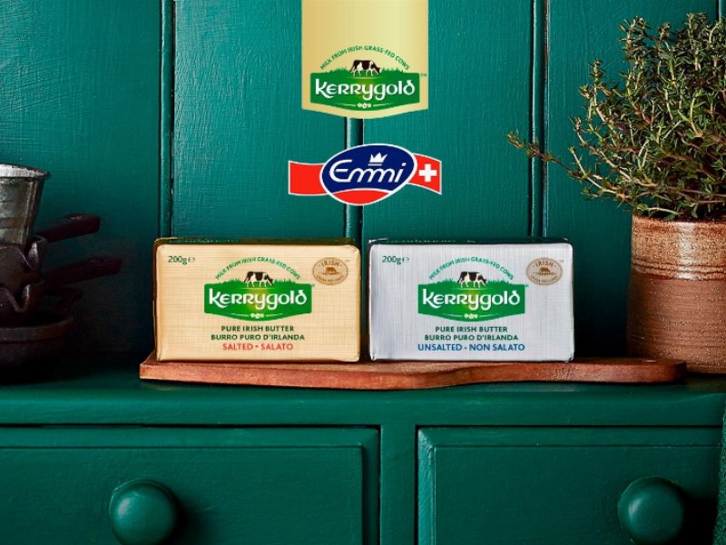 Il burro irlandese Kerrygold si consolida nel mercato italiano