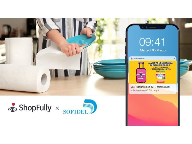 Sofidel si allea con Shopfully