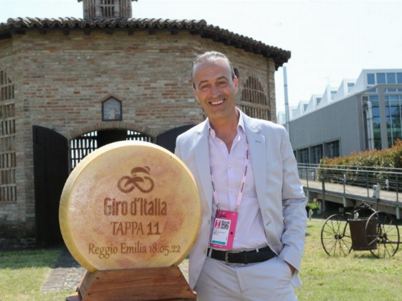 Il Parmigiano Reggiano protagonista del Giro d’Italia