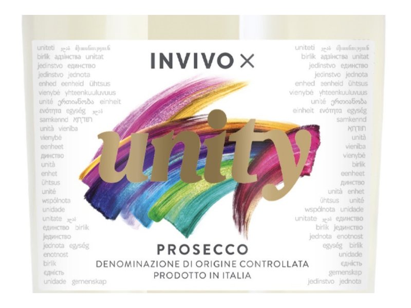 Invivo lancia “Unity” il primo Official prosecco dell’Eurovision Song Contest