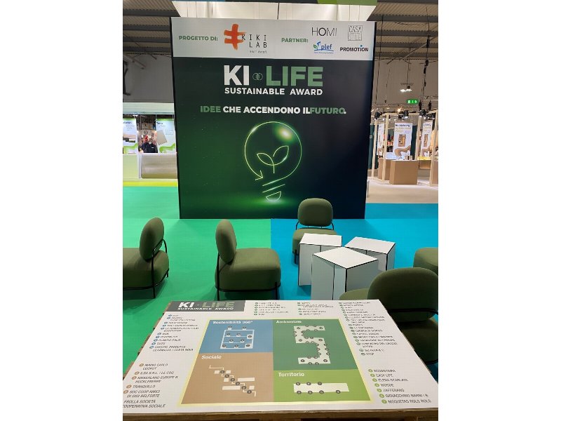 Ki-Life Sustainable Award 2022:spazio ai prodotti o progetti in ottica di responsabilità sociale