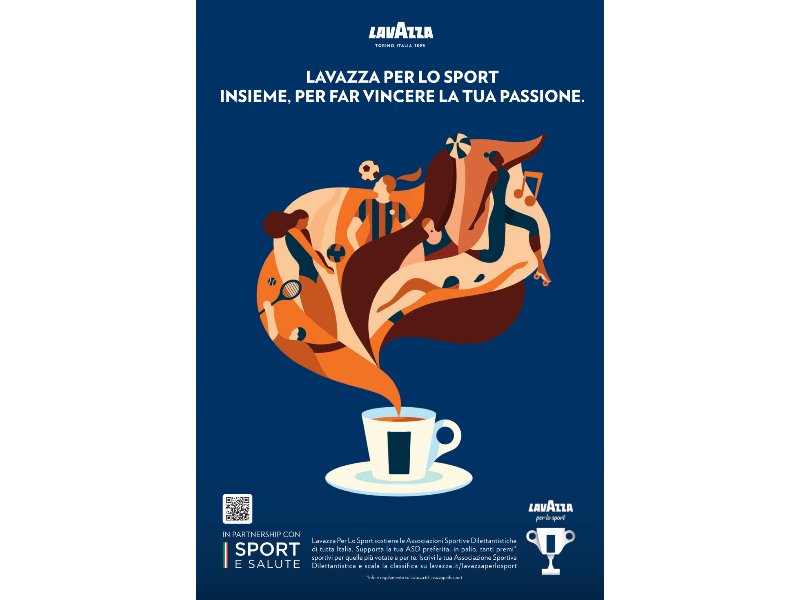 Lavazza e Sport e Salute insieme per lo sport dilettantistico