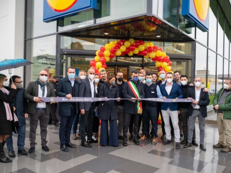 Lidl raddoppia a Bari e inaugura il suo secondo punto vendita