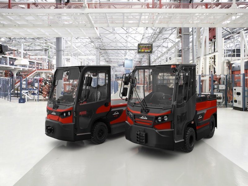 Linde Material Handling presenta i nuovi trattori elettrici P120-P350 e W20-W30