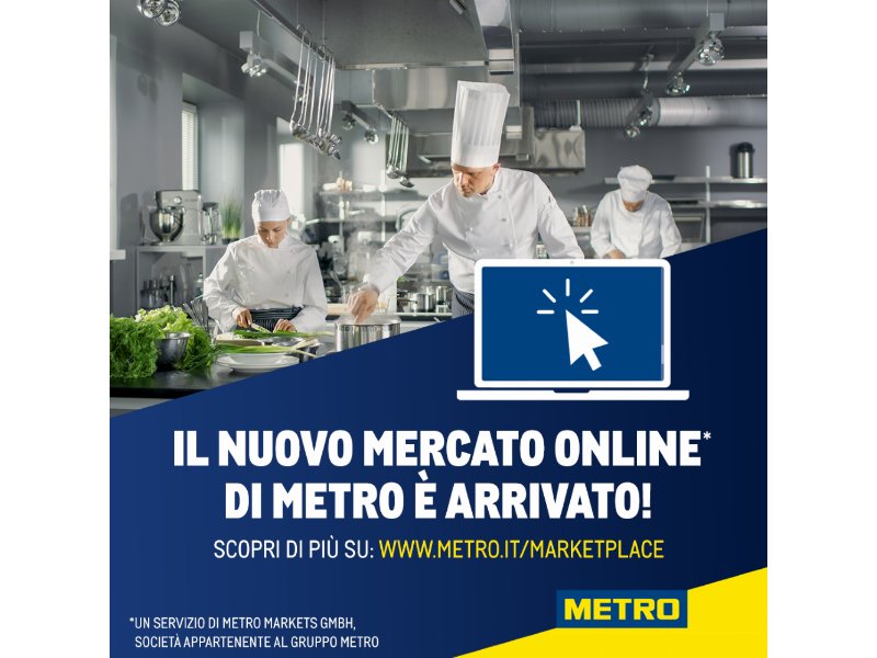 Metro Italia lancia il nuovo Mercato on line