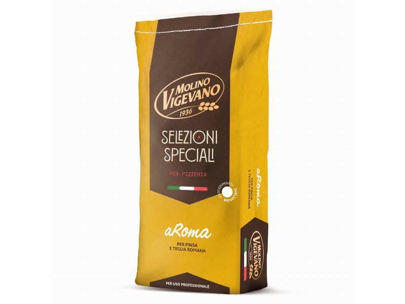 Molino Vigevano presenta “aRoma”, la nuova miscela per pinsa e teglia romana