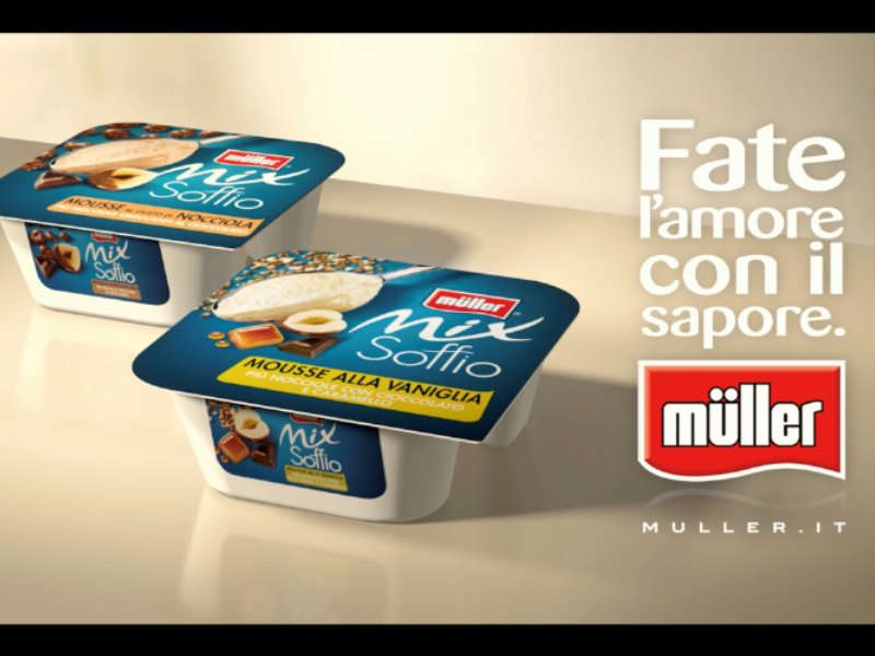 Müller Italia torna on air con la campagna "Soffio incantevole mix"