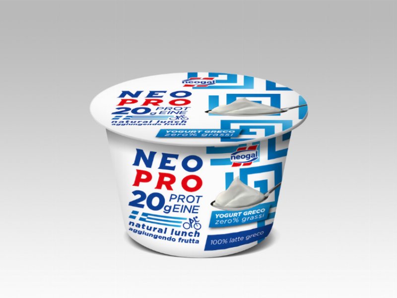 Neogal presenta Neopro, lo yogurt greco proteico per natura