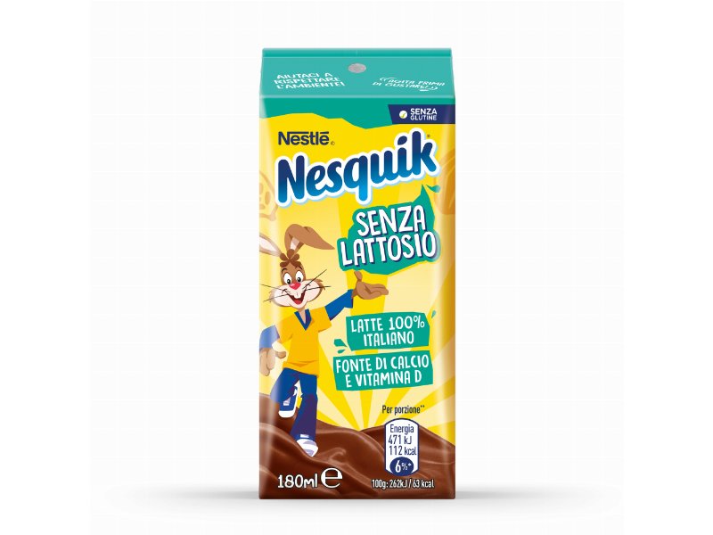 Nesquik presenta Pronto da bere senza lattosio