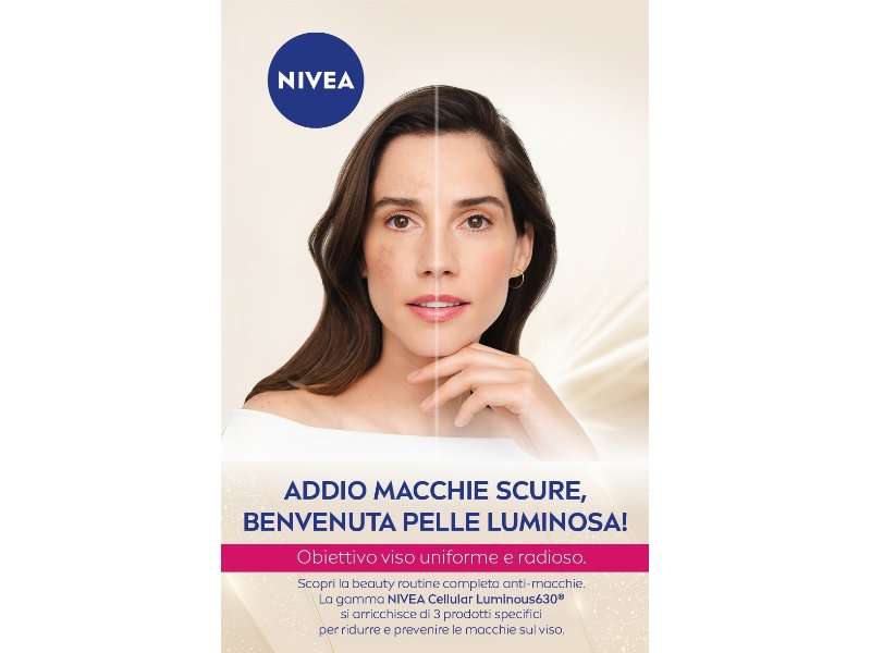 Nivea Cellular luminous630: tre nuovi prodotti per contrastare le macchie del viso