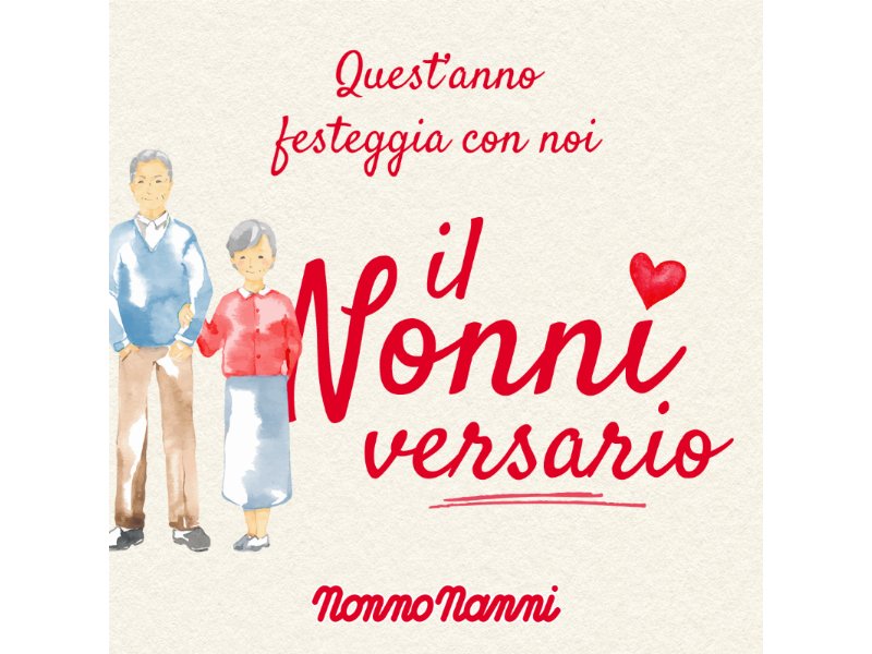 Nonno Nanni si prepara a festeggiare i nonni con “Nonniversario”