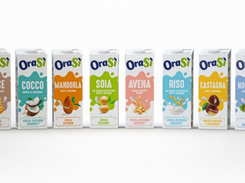 OraSì, brand italiano di prodotti vegetali, presenta il restyling della gamma