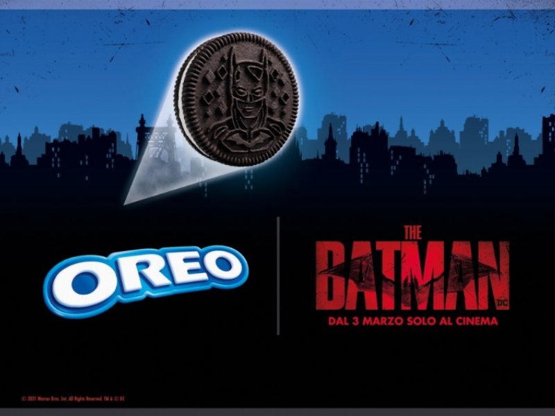 Oreo annuncia la collaborazione con il film The Batman