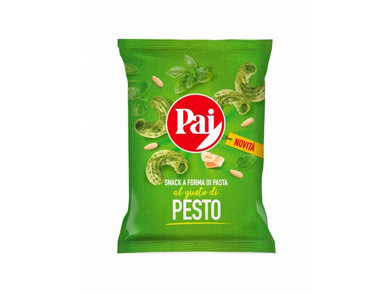 Pai: arrivano i nuovi snack dalla forma di pasta al gusto pomodoro e pesto