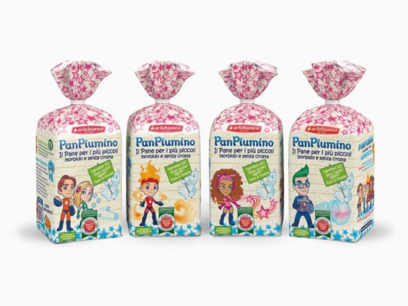 Pan Piumino, il primo pane ideato per bambini