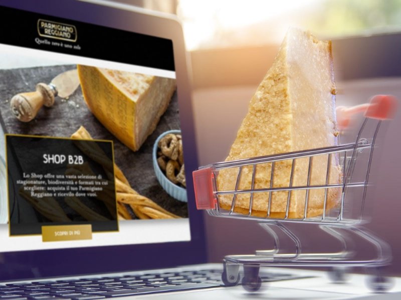 Parmigiano Reggiano b2b: nasce il nuovo shop on line dedicato ai possessori di partita iva