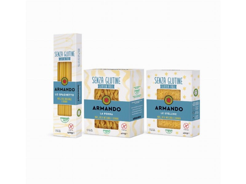 Pasta Armando rinnova il gluten free