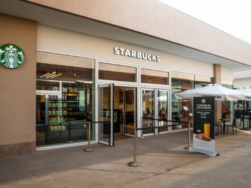 Percassi apre un nuovo locale Starbucks al Torino Outlet Village