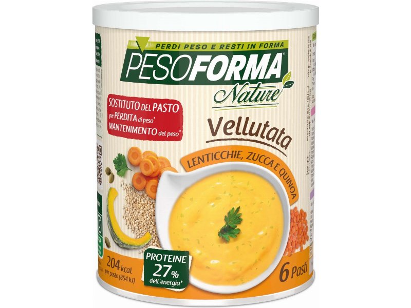 Pesoforma Nature presenta la Vellutata