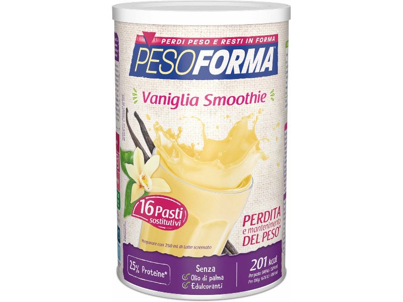 Pesoforma Vaniglia Smoothie: il pasto sostitutivo per la perdita e il controllo del peso