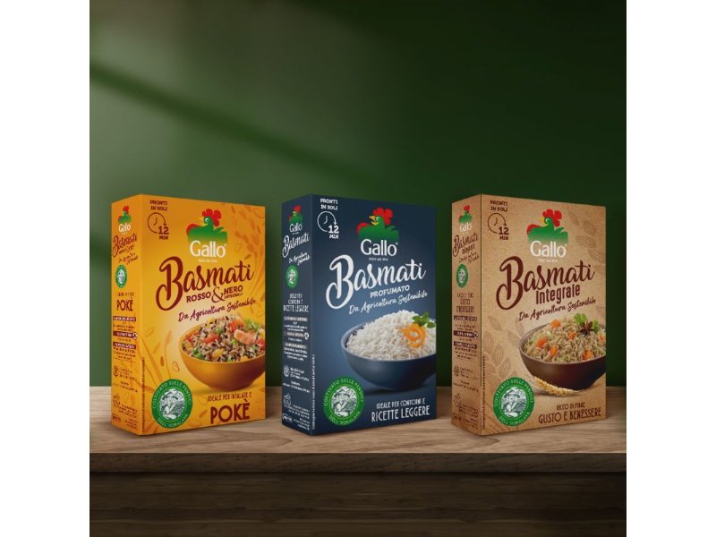 Rba Design crea con Riso Gallo la nuova linea Basmati