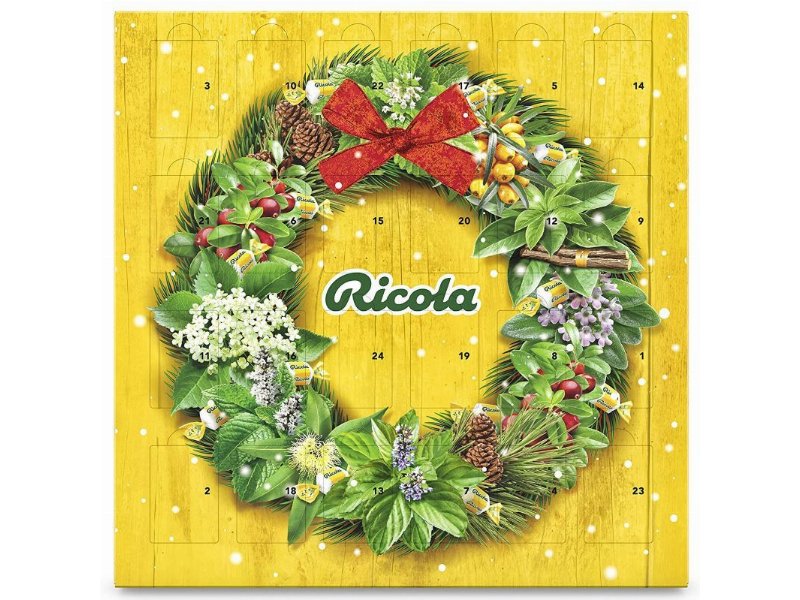 Ricola firma il primo calendario dell’Avvento