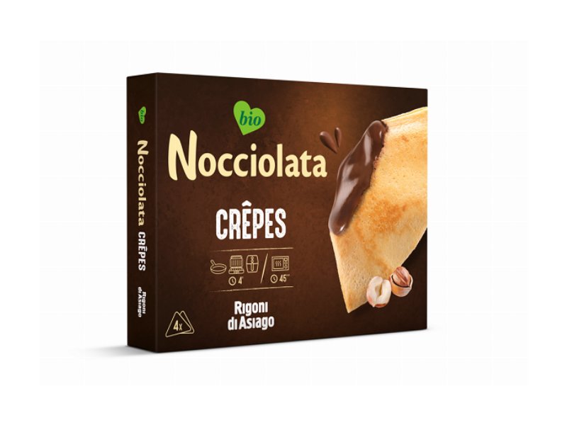 Rigoni di Asiago entra nel mondo dei surgelati e lancia le crêpes alla Nocciolata