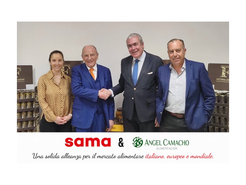 Sama si allea con Ángel Camacho Alimentación per crescere in Italia e all’estero