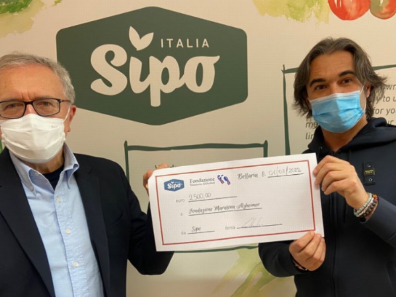 Sipo: continua il sostegno alla Fondazione Maratona Alzheimer