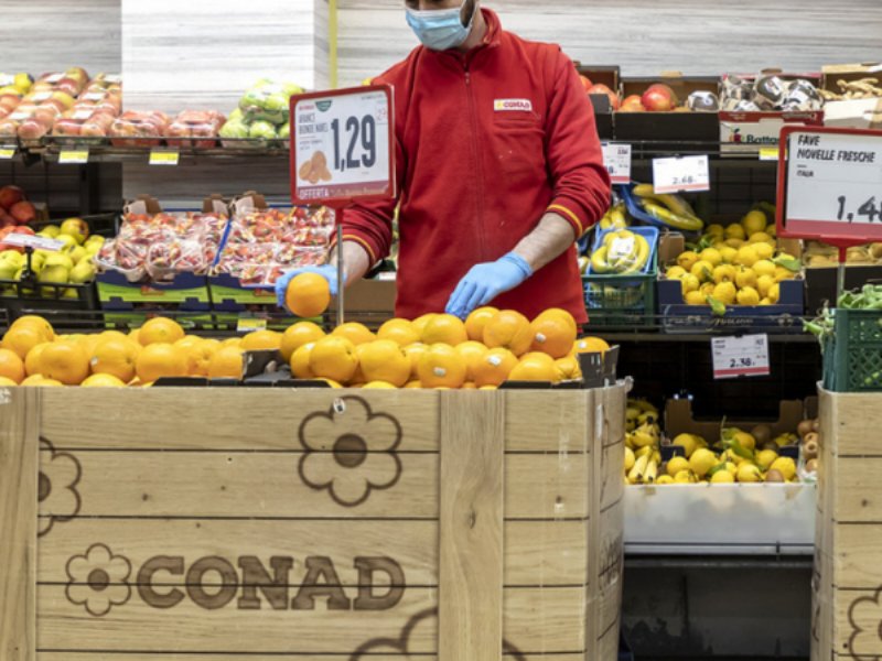 Spazio Conad di via Dolianova a Cagliari sospende la propria attività