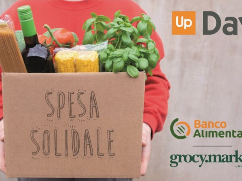 Up Day lancia l’operazione spesa solidale in favore di Banco Alimentare