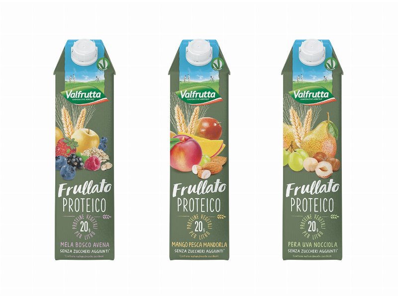 Valfrutta lancia il nuovo frullato proteico