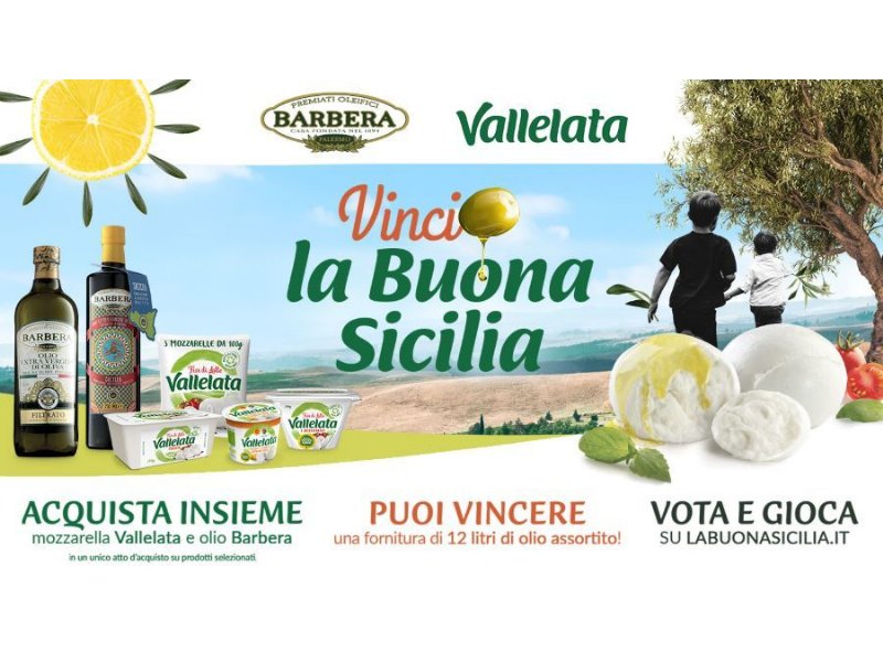 Vallelata e Premiati Oleifici Barbera insieme per “La Buona Sicilia”